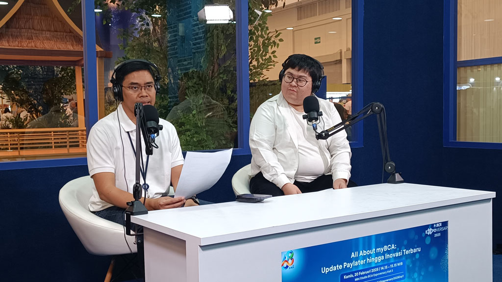 I Ketut Alam Wangsawijaya (EVP Transaction Banking Business Development BCA) membagikan perkembangan myBCA yang pesat pada BCA Expoversary 2025.