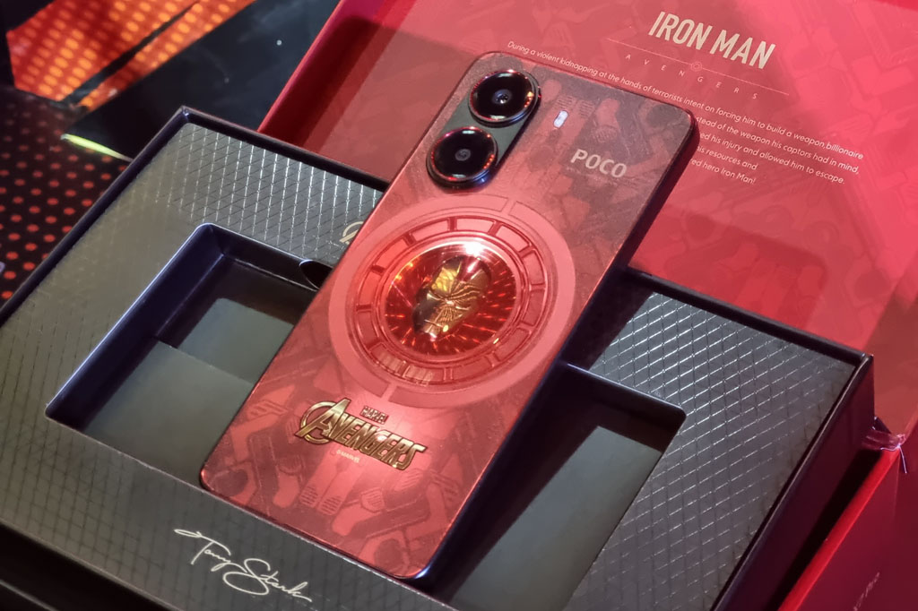 POCO X7 Pro 5G Iron Man Special Edition.