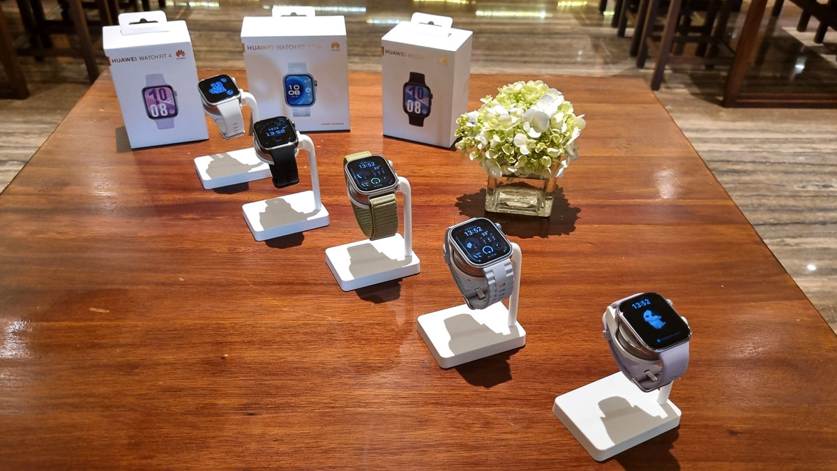 HUAWEI WATCH FIT seri 4 hadir dengan sejumlah pilihan warna.