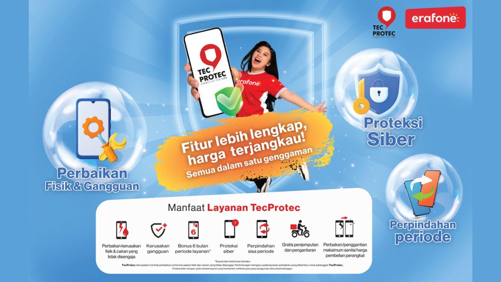 Erajaya Digital dan bolttech hadirkan layanan perbaikan peranti dan keamanan siber.