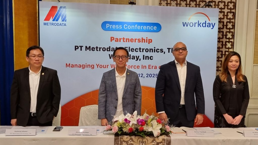 Metrodata dan Workday umumkan kemitraan strategis di Indonesia.