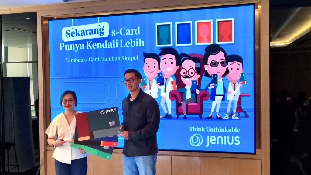 Jenius meluncurkan s-Card, Kartu Kredit Tambahan Jenius.