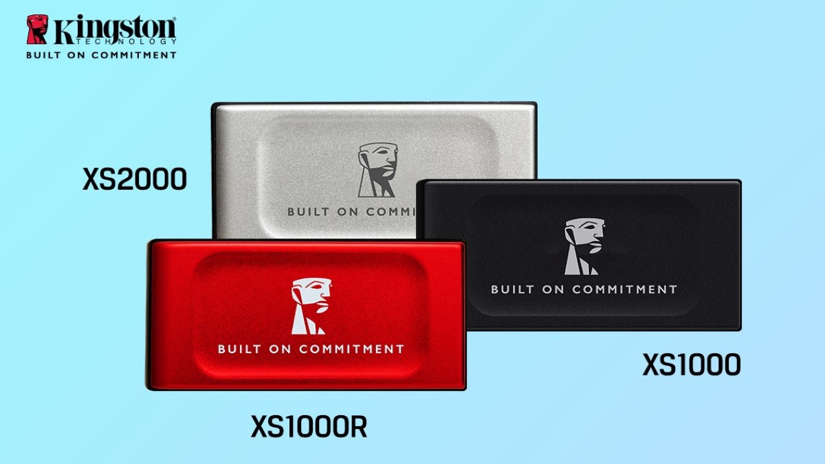Kingston XS1000 dan Kingston XS2000.