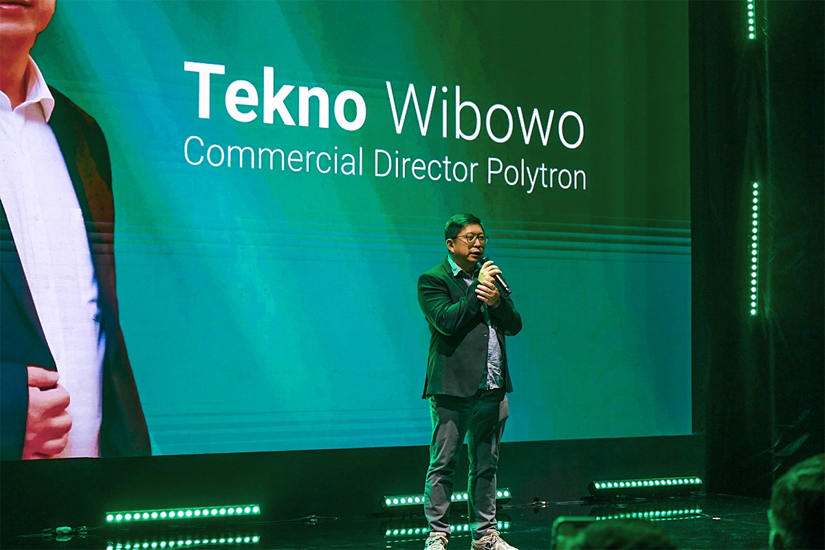 Tekno Wibowo (Commercial Director Polytron).