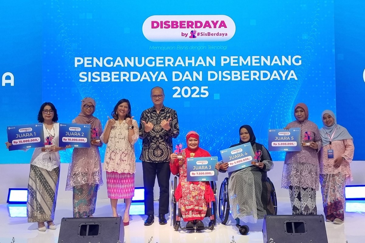 Pemenang dan para finalis lain DisBerdaya 2025.