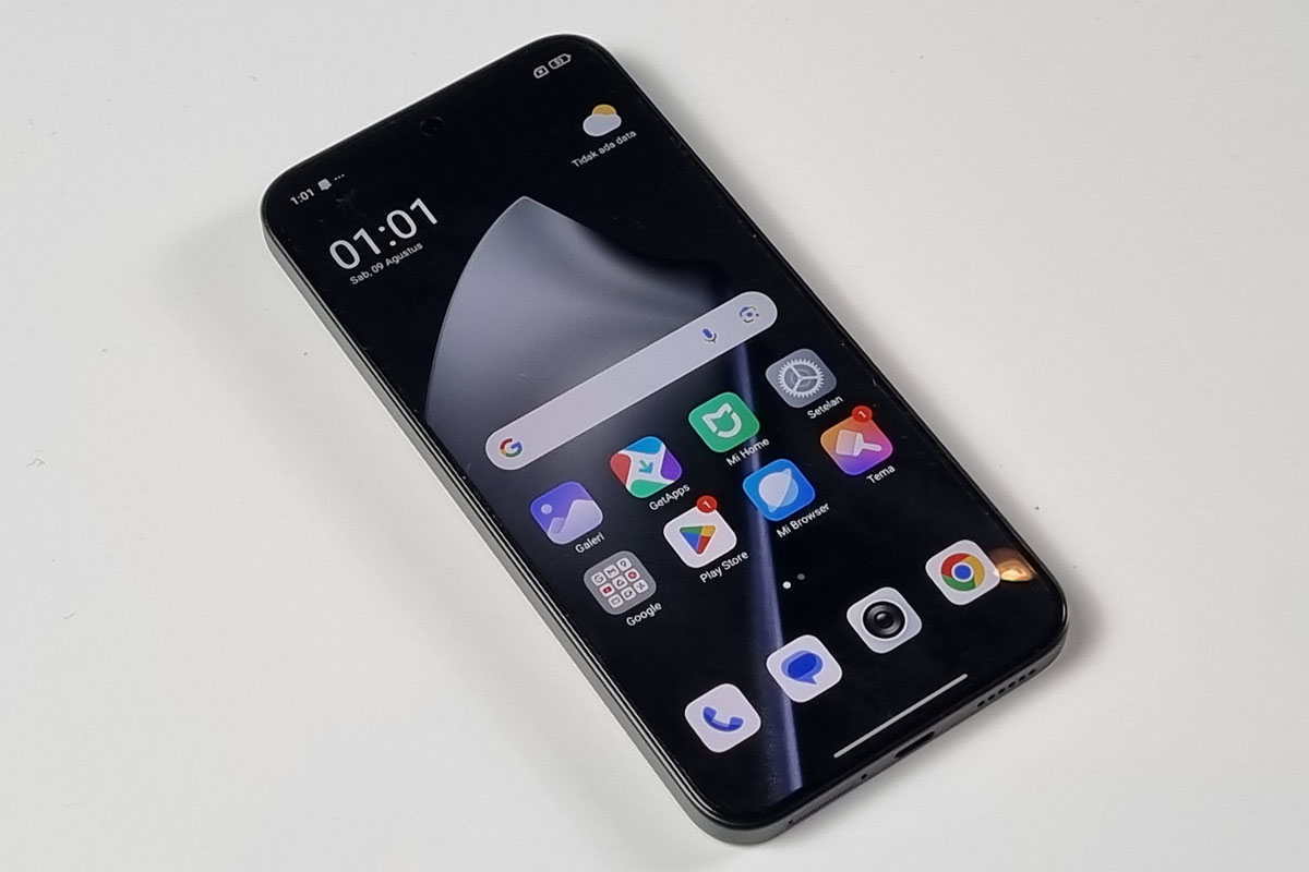 Tampak depan Xiaomi 15T.