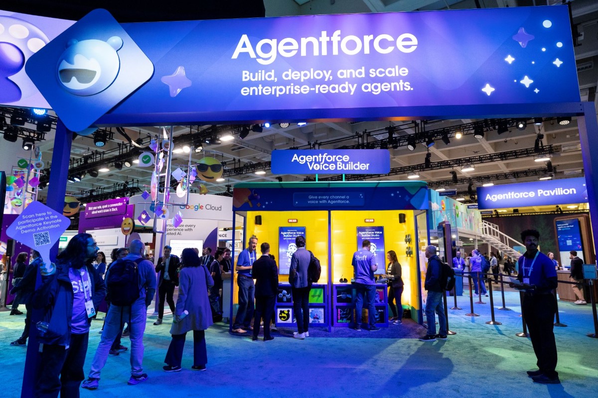 Pada Dreamforce 2025, para pengunjung bisa mencoba sejumlah inovasi seperti Agentforce Voice.