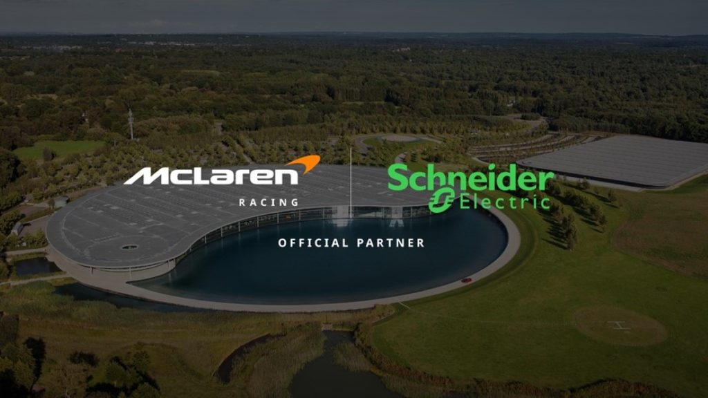 Schneider Electric jadi mitra teknologi energi McLaren Racing.