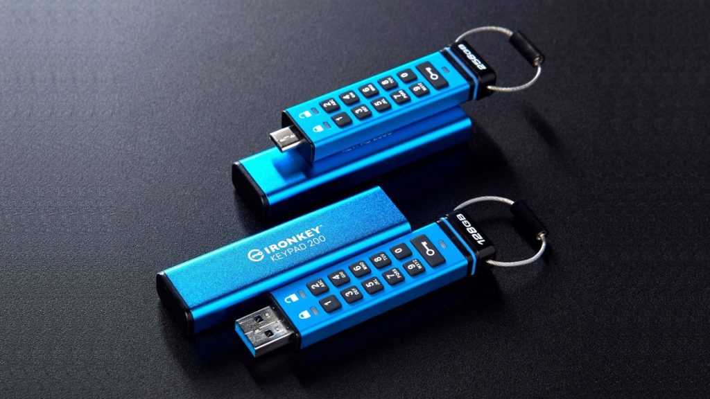 Kingston IronKey seri Keypad 200.