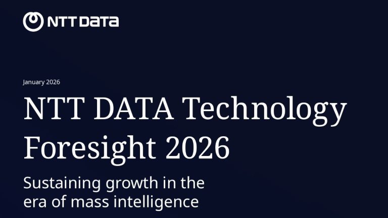 NTT DATA membagikan enam tren arah perubahan teknologi.