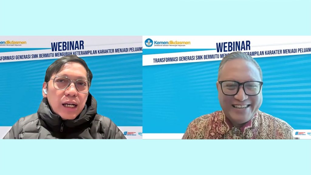 Wadhwani Skilling Network dan Direktorat SMK menggelar pertemuan nasional daring bagi SMK.