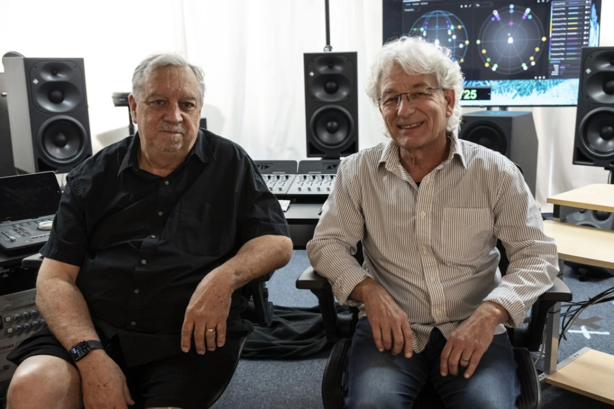 Eric Schilling (Kiri) dan Herbert Waltl (Kanan).