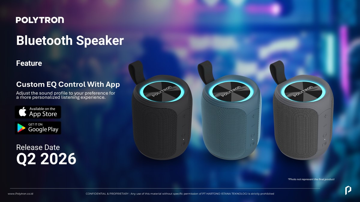 Polytron Bluetooth Speaker.