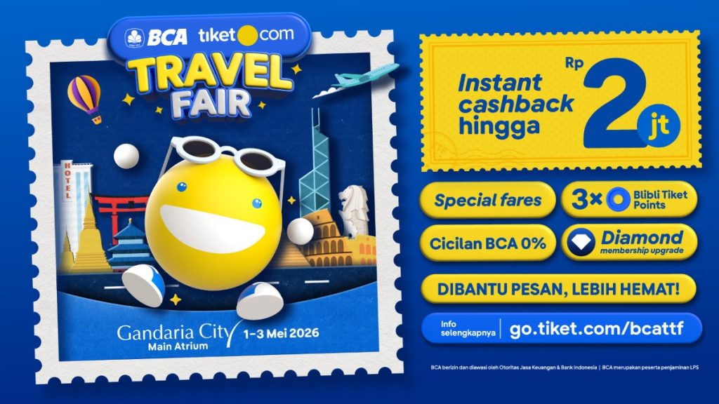 BCA tiket.com Travel Fair 2026.