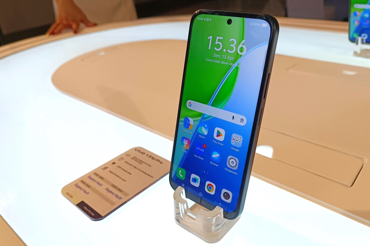 Tampak depan vivo Y31d Pro.