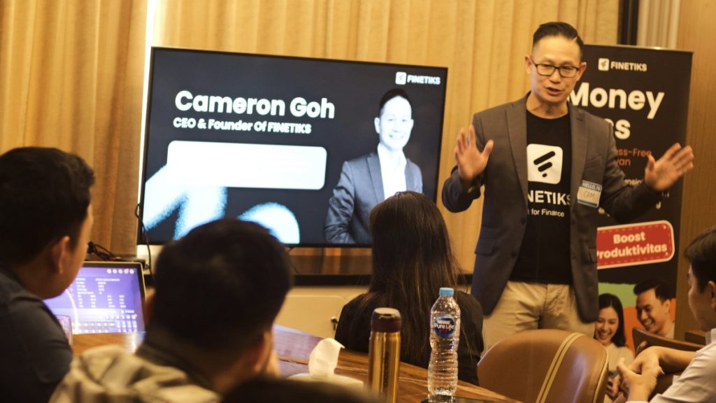 Cameron Goh (CEO FINETIKS).