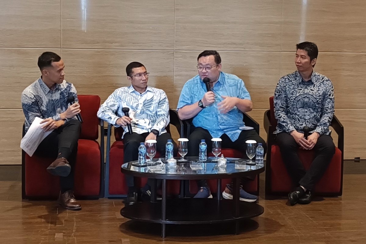 Diskusi panel pada peluncuran insiatif baru Ensign InfoSecurity.