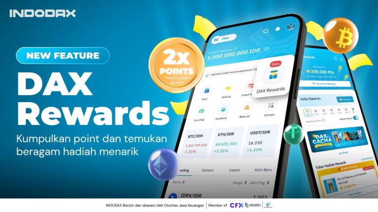 INDODAX hadirkan DAX Rewards.