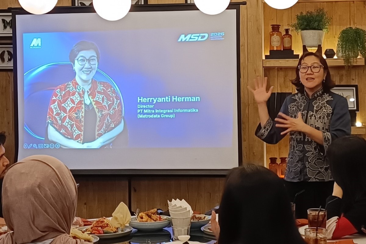 Herryanti Herman (Direktur Mitra Integrasi Informatika).
