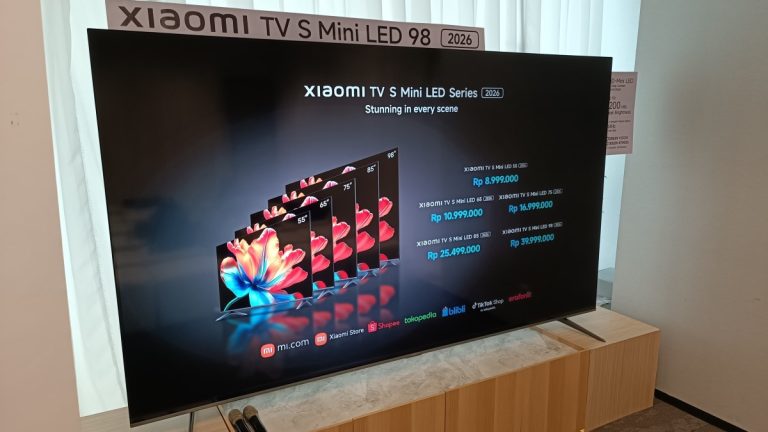 Xiaomi ungkap jajaran Xiaomi TV S Mini LED 2026 di Indonesia.