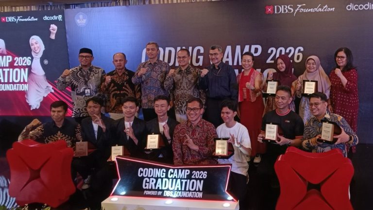 Coding Camp 2026 powered by DBS Foundation berhasil luluskan ribuan talenta.