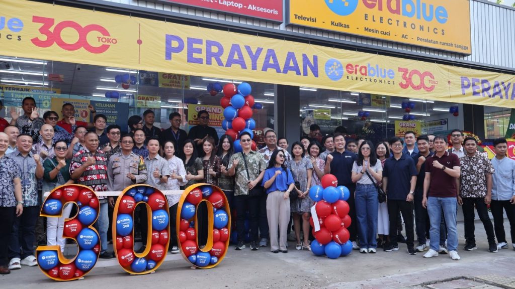 Erablue Electronics resmi membuka toko ke-300.