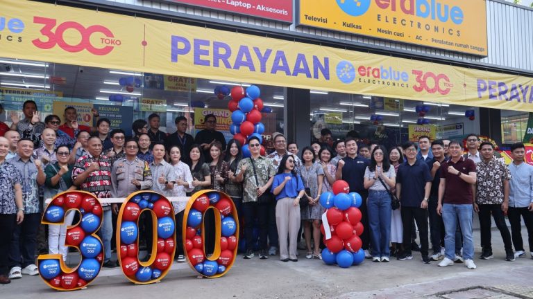 Erablue Electronics resmi membuka toko ke-300.