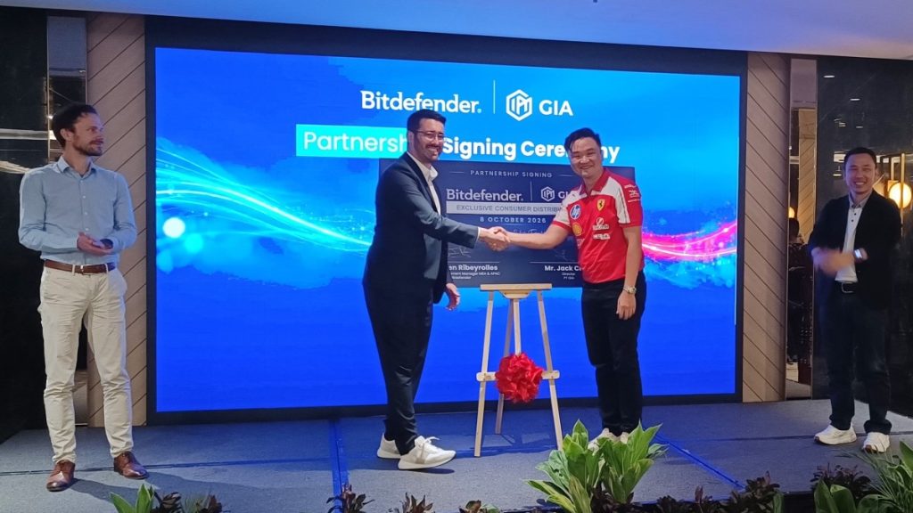 Bitdefender tunjuk GIA sebagai distributor consumer eksklusif.